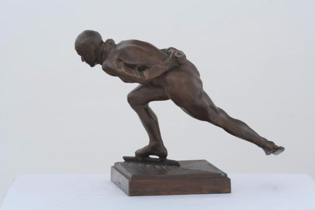 Янсон-Манизер Е.А. Конькобежка. 1949–1950 (?)